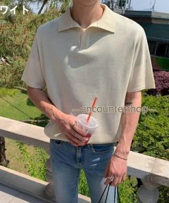 ポロシャツ メンズ 半袖ポロシャツ ひんやり 夏 ニット ニットポロシャツ 吸汗 快適 ゴルフウェア Tシャツ トップス カジュアル