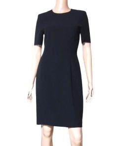 東京ソワール 美品/ココラッシー COCCOLUSSI ブラックフォーマルワンピーススーツ 表記 9号 M 相当 古着 黒 レディース セットアップ 喪服