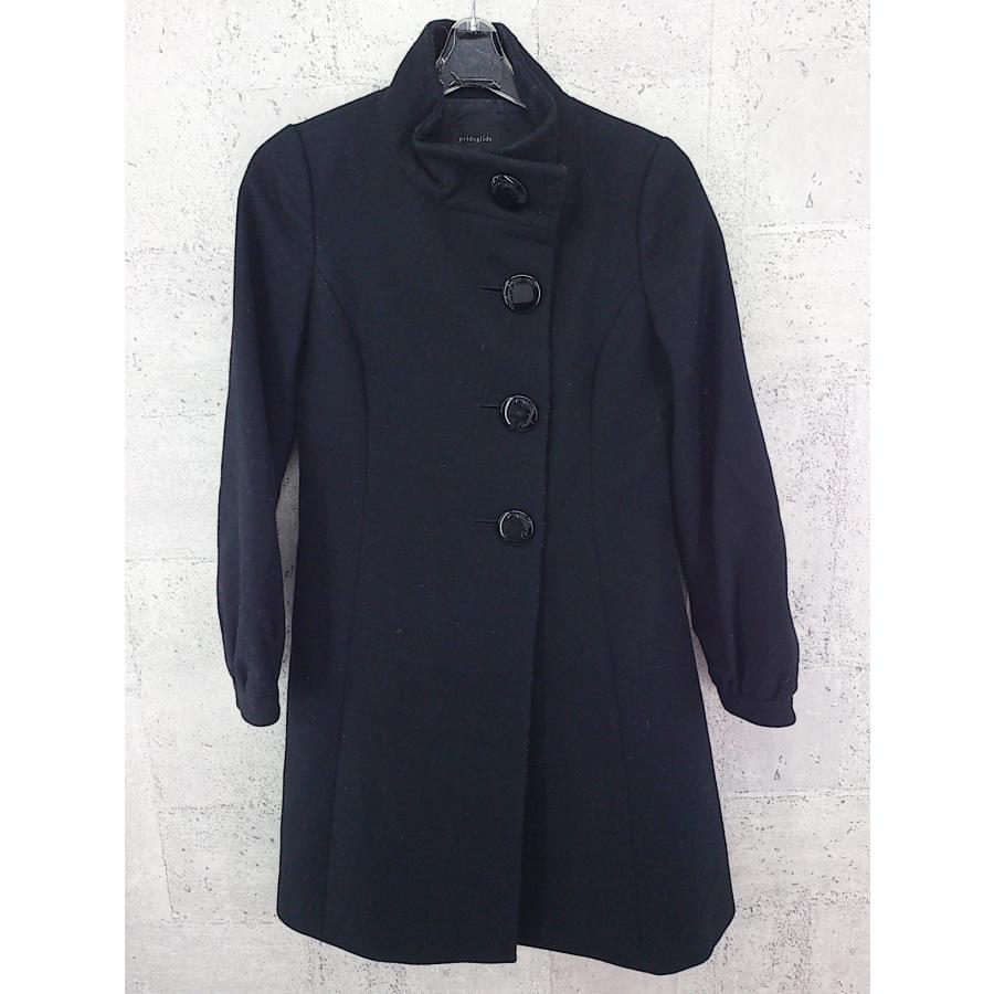 ◇ prideglide プライドグライド 長袖 コート サイズ38 ブラック系 レディース