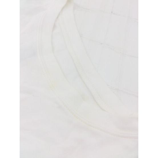 ◇ ADRER アドラー おしゃれ カジュアル 裾ジップ 長袖 Tシャツ カットソー サイズM ホワイト系 メンズ E - 画像 (5)