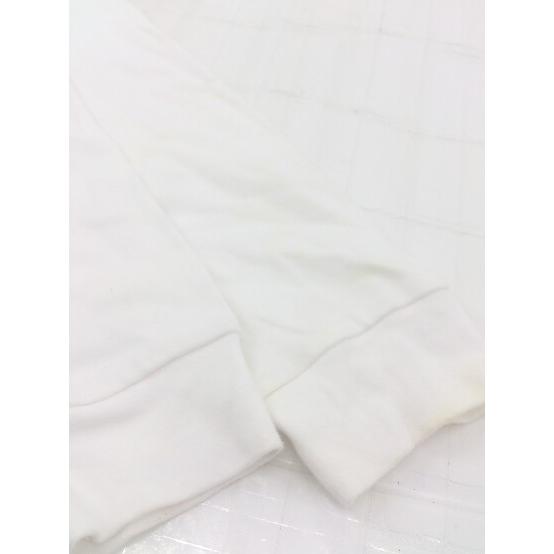 ◇ ADRER アドラー おしゃれ カジュアル 裾ジップ 長袖 Tシャツ カットソー サイズM ホワイト系 メンズ E - 画像 (6)