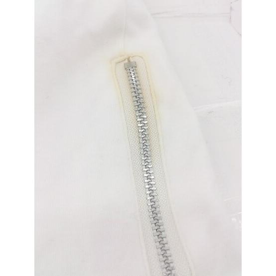 ◇ ADRER アドラー おしゃれ カジュアル 裾ジップ 長袖 Tシャツ カットソー サイズM ホワイト系 メンズ E - 画像 (8)