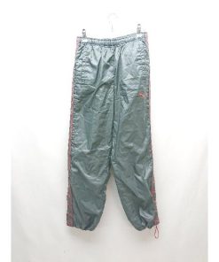 ◇ PUMA プーマ スポーティー ウエストゴム ポリエステル素材 セットアップ サイズM グレー メンズ E