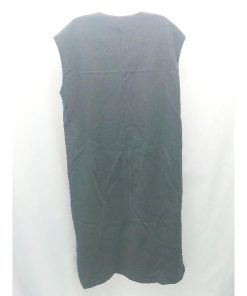 ◇ classicalelf スリットネック 無地 厚手 ロング ワンピース サイズXL ブラック レディース E