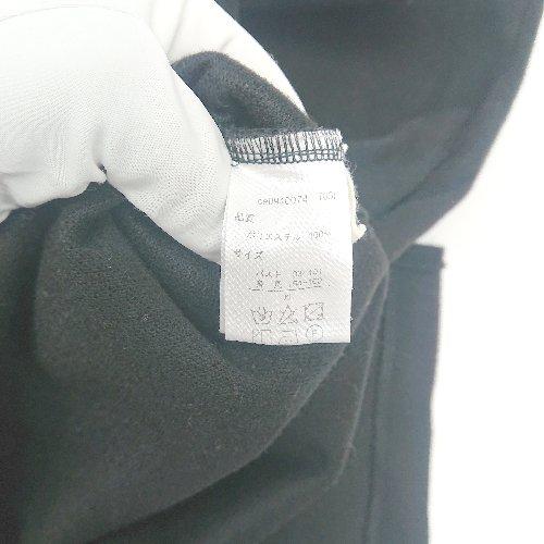 ◇ classicalelf スリットネック 無地 厚手 ロング ワンピース サイズXL ブラック レディース E - 画像 (4)