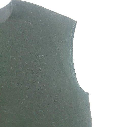 ◇ classicalelf スリットネック 無地 厚手 ロング ワンピース サイズXL ブラック レディース E - 画像 (6)