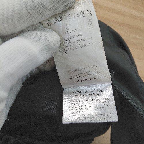 ◇ STUDIOUS ステュディオス ロ−ルアップ タック スラックスパンツ サイズ0 ブラック レディ−ス E - 画像 (3)