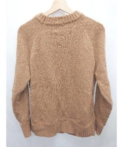 ◇ ⊇ aimoha MEN メランジ 長袖 ニット セーター サイズ2XL ブラウン マルチ メンズ E