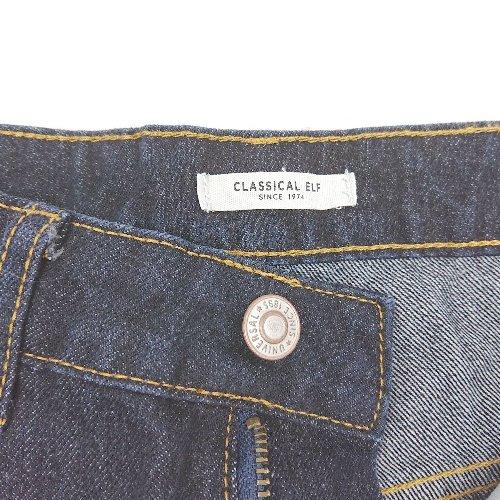 ◇ Θ classicalelf クラシカルエルフ 綿 デニム サイズM ネイビー レディース E - 画像 (3)