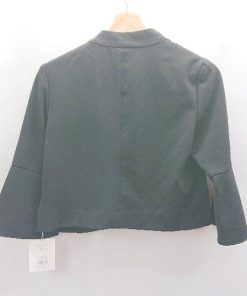 ◇ Θ MERCURYDUO マーキュリーデュオ フォーマル ショート丈 七分袖 ジャケット サイズフリー ブラック レディース E