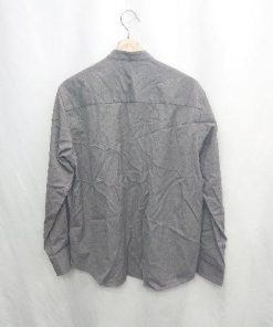 ◇ ⊇ nano universe ナノ ユニバース 長袖 シャツ サイズS グレー系 メンズ E