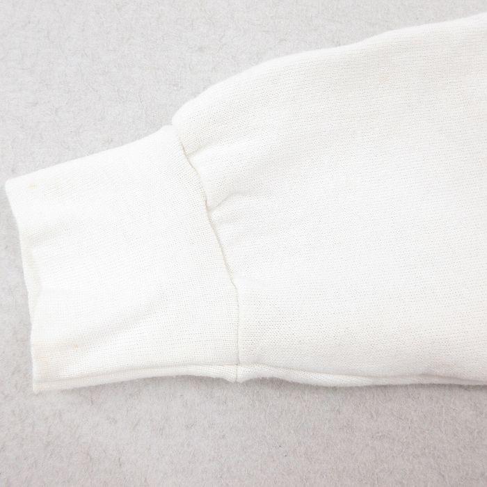 L/古着 スクリーンスターズ 長袖 スウェット メンズ 80s クローバー ラグラン クルーネック 白 ホワイト 25jul31 中古 スエット トレーナー - 画像 (4)