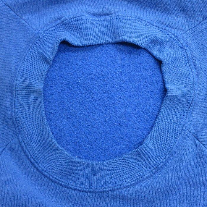 L/古着 スクリーンスターズ 長袖 スウェット メンズ 80s CANYON 野球 ラグラン クルーネック 青 ブルー 25sep19 中古 スエット トレーナー - 画像 (3)