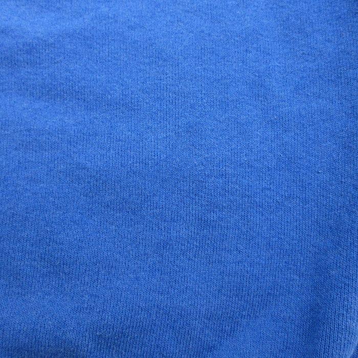 L/古着 スクリーンスターズ 長袖 スウェット メンズ 80s CANYON 野球 ラグラン クルーネック 青 ブルー 25sep19 中古 スエット トレーナー - 画像 (6)