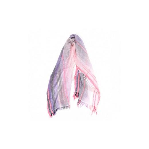 ふるさと納税 繊維製品 兵庫県 西脇市 tamaki niime・イッテンモノ 播州織コットン100%ルーツショール(小判)(08-3) - 画像 (3)