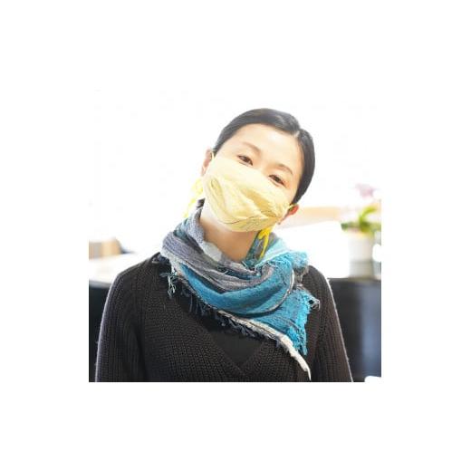 ふるさと納税 繊維製品 兵庫県 西脇市 tamaki niime・イッテンモノ 播州織コットン100%ルーツショール(小判)(08-3) - 画像 (5)