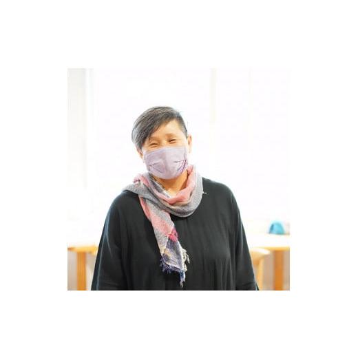 ふるさと納税 繊維製品 兵庫県 西脇市 tamaki niime・イッテンモノ 播州織コットン100%ルーツショール(小判)(08-3) - 画像 (6)