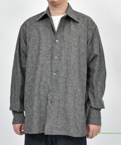la favola（ラファーヴォラ）リネンコットンシャンブレーシャツ BIG SHIRT S10 11051401146