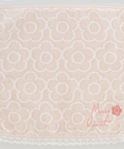 MARY QUANT マリークヮント タオルハンカチ 1202 アイボリー | マリクワ ハンカチ プレゼント 女性 プチギフト ミニタオルハンカチ