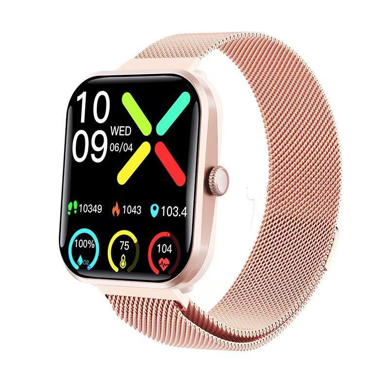 2025最新作 スマートウォッチ 日本製センサー 血糖値 通話機能 血中酸素 血圧測定 睡眠管理 体温測定 高精度心拍数 SOS 健康管理 生理周期 iphone android対応 - 画像 (6)