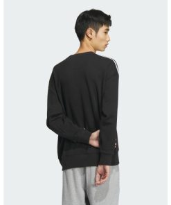 adidas アディダス スウェットトレーナー メンズ エッセンシャルズプラス ルーズフィット スリーストライプス フレンチテリー JF3930 KWF01