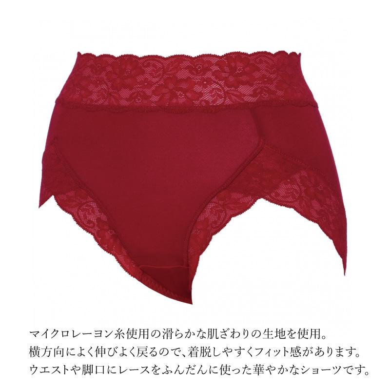 Triumph トリンプ はきこみ深めショーツ 10222901 SO SOFT TR7230シリーズ スタンダード レース 滑らかな肌ざわり (LLサイズ) - 画像 (3)