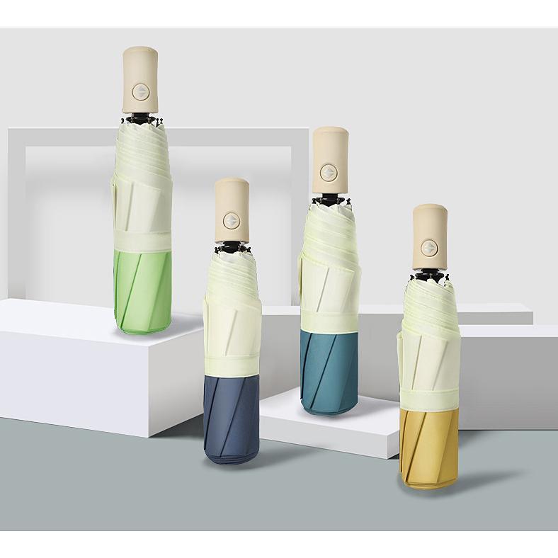 【特価】折り畳み傘 晴雨兼用8骨 強撥水性 レディース UVカット 梅雨 完全遮光 耐風 紫外線対策 折りたたみ傘ワンタッチ自動開閉 日傘 100%遮熱 - 画像 (4)