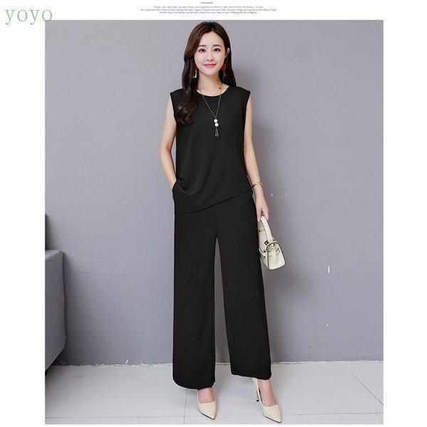 【特価】卒業式 服 母 レディース セットアップ セレモニースーツ 卒園式 服装 ママ 入学式 パンツスーツ スーツジャケット 3点セット 七五三 お宮参り - 画像 (8)