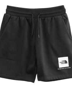 THE NORTH FACE ノースフェイス 裏起毛 スウェット ハーフパンツ NF0A8C1J NSE REGULAR SHORT-KY4 ブラック