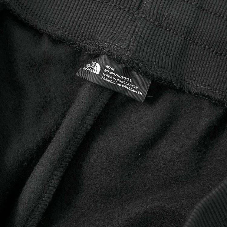 THE NORTH FACE ノースフェイス 裏起毛 スウェット ハーフパンツ NF0A8C1J NSE REGULAR SHORT-KY4 ブラック - 画像 (4)