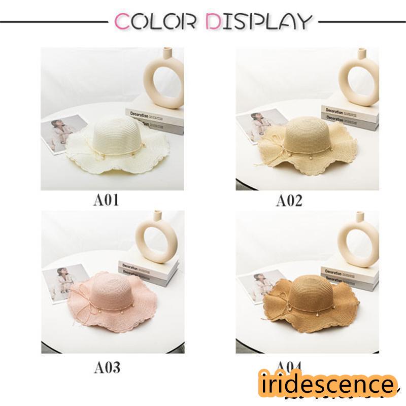 帽子 レディース UVカット UV 折りたたみ 麦わら風 大きいサイズ ハット 日よけ 春 夏 アウトドア 紫外線対策 かわいい おしゃれ 母の日 - 画像 (5)