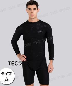 水着 メンズ 上下セット ラッシュガード セット 2点セット スイムウェア 大きいサイズ 水着セット L XL 2XL 3XL 4XL