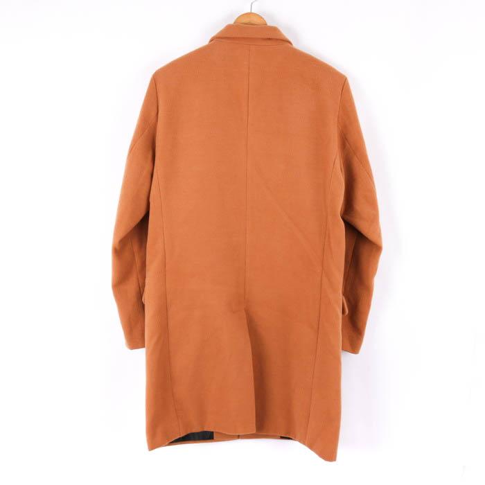 モノマート ロングコート チェスターコート アウター レディース Mサイズ ブラウン MONO-MART