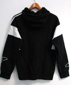 adidas アディダス パーカー トップス ジップアップ スウェット スポーツウエア メンズ Mサイズ ブラック