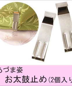 お太鼓止め 帯止め金具 クリップ 帯止具 帯用クリップ 着付け小物 日本製 あづま姿 男性の角帯止めにもなります！