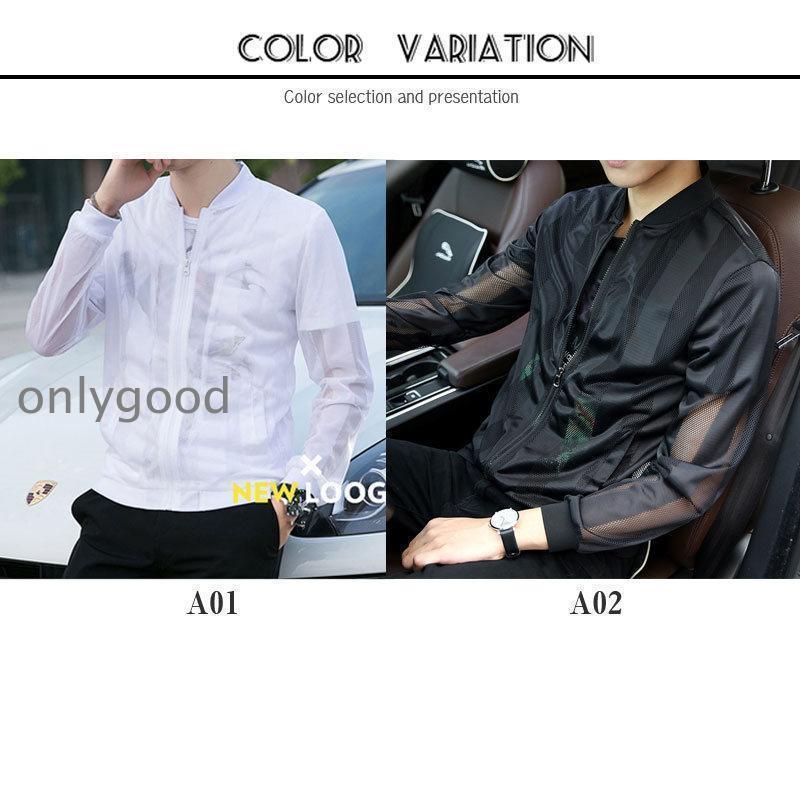 【特価】サマーカーディガン メンズ ライトアウター 夏 春 透け 長袖 薄手 涼しい 紫外線対策 冷房対策 ス 部屋着 サーフ コンパクト ギフト - 画像 (3)