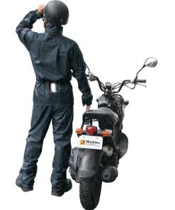 Makku Ｍａｋｋｕ　デュアルフィットレインスーツ　ネイビー　Ｌ AS516024