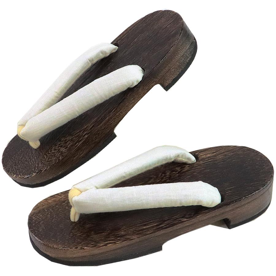 桐下駄 女性用 -31- 茶焼桐 右近型 25.5cm/L-Size - 画像 (5)