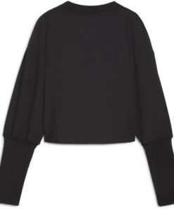 PUMA プーマ STUDIO CLOUDSPUN クルー スウェットトレーナー 526325-01 レディース