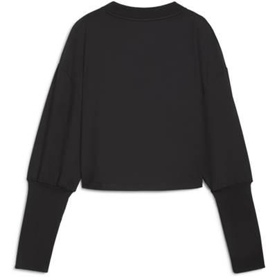 PUMA プーマ STUDIO CLOUDSPUN クルー スウェットトレーナー 526325-01 レディース