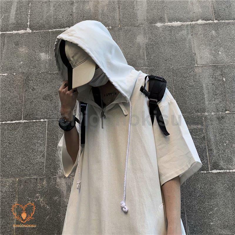 パーカー メンズ 夏パーカー 半袖 おしゃれ カジュアル フード付き パーカ 夏用 薄手 メンズファッション 20代 30代40代通学 通勤 - 画像 (2)