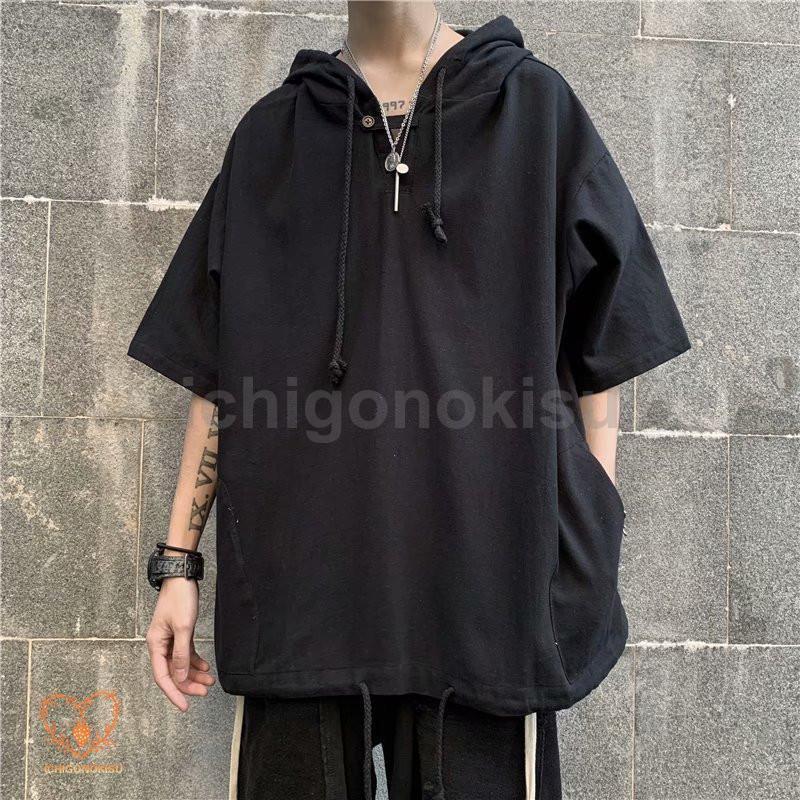 パーカー メンズ 夏パーカー 半袖 おしゃれ カジュアル フード付き パーカ 夏用 薄手 メンズファッション 20代 30代40代通学 通勤 - 画像 (9)