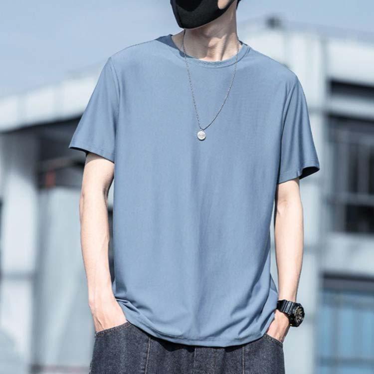 tシャツ メンズ 長袖/半袖 速乾 接触冷感 トップス UVカット ラッシュガード ドライ 冷感Tシャツ 薄手 ロンT 大きいサイズ 夏用