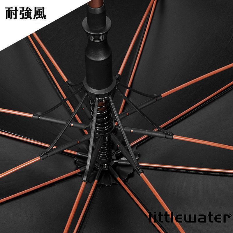 ステッキ 杖 傘 仕込み杖 杖傘 長傘 歩行補助杖 高齢者 晴雨兼用 日傘 UVカット 軽量 大判 無地 黒 ブラック プレゼント 敬老の日 母の日 ギフト - 画像 (9)