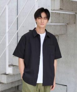 coen 【爽多(R)】リラックス半袖シャツ　ーストレッチ、吸水速乾、通気性、洗濯機洗い可ー