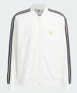adidas Originals SST TERRY TRACK TOP アディダス テリー トラック トップ メンズ レディース CLOUD WHITE/GOLD METALLIC ホワイト JX8972