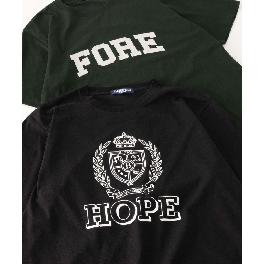 Tシャツ メンズ 半袖 綿混 プリント クルーネック カットソー トップス - 画像 (2)