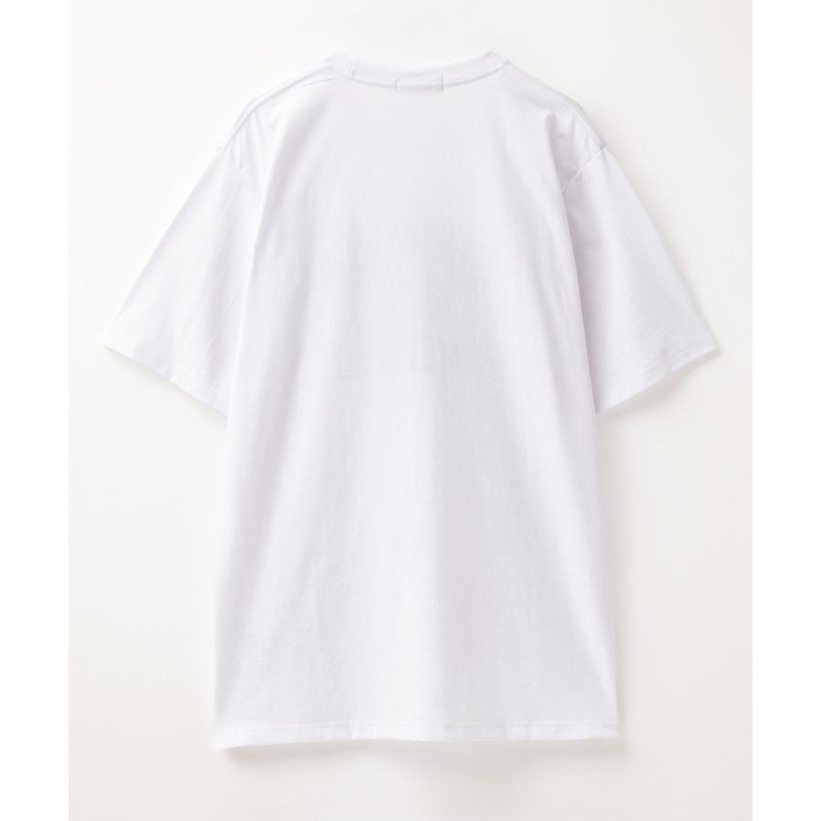 Tシャツ メンズ 半袖 綿混 プリント クルーネック カットソー トップス - 画像 (5)