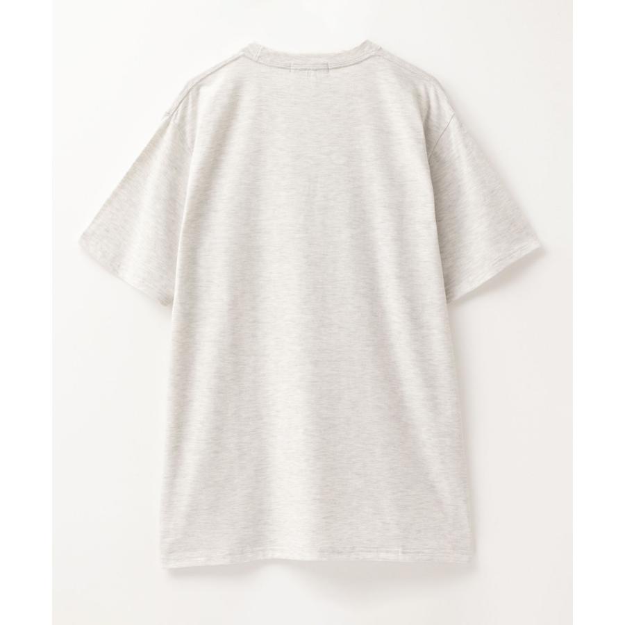 Tシャツ メンズ 半袖 綿混 プリント クルーネック カットソー トップス - 画像 (7)