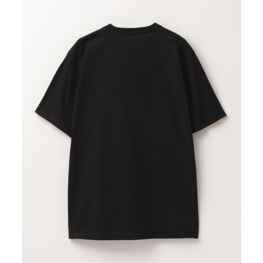 Tシャツ メンズ 半袖 綿混 プリント クルーネック カットソー トップス - 画像 (9)